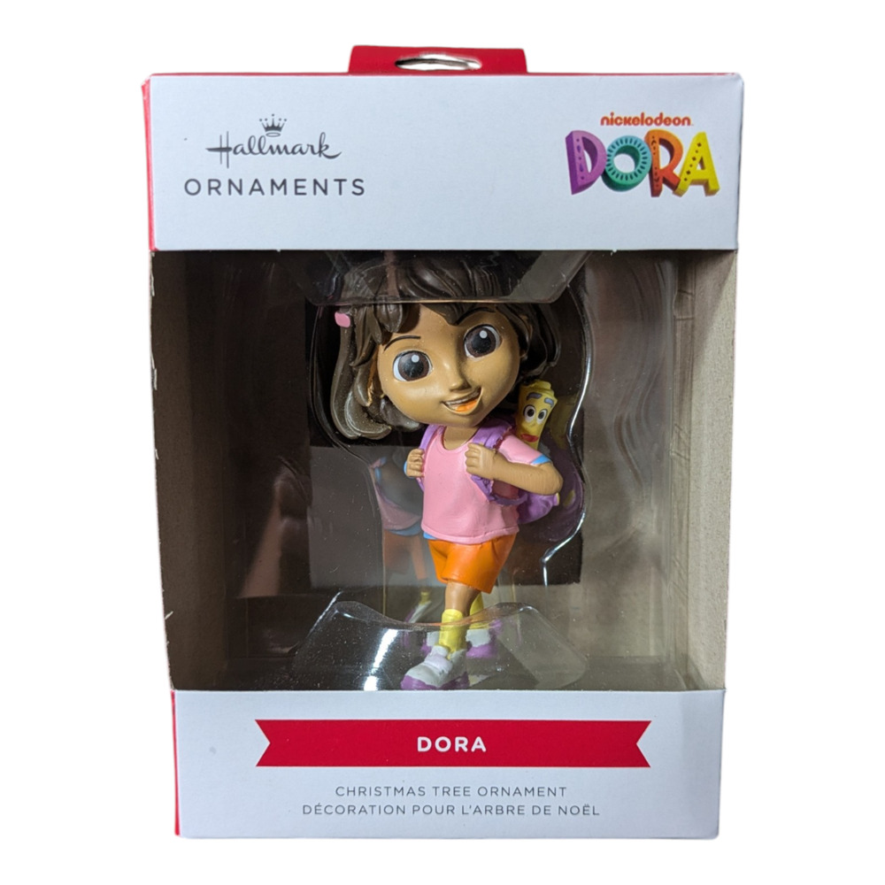 Hallmark Nickelodeon Dora the Explorer Christmas Ornament NIB Gift